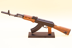 The black and brown AK-47 Image of Aknowledged AK-47 Model