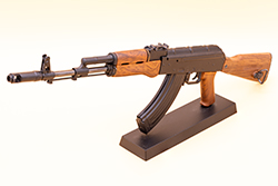 The black and brown AK-47 Image of Aknowledged AK-47 Model