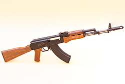 The black and brown AK-47 Image of Aknowledged AK-47 Model