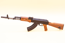 The black and brown AK-47 Image of Aknowledged AK-47 Model