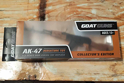 The black and brown AK-47 Image of AK-47 Model Aknowledged