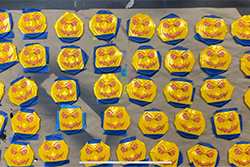 Painting process of the Halloween AK-47 Production photo of Jakal model
