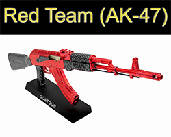 Details about the AK-47 model Red Team Red Team