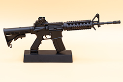 The black AR-15/M4A1 Image of Jack's Meat AK-12 Model
