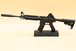 The black AR-15/M4A1 Image of Jack's Meat AK-12 Model