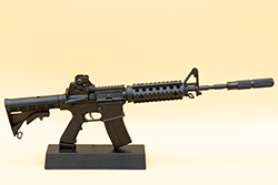 The black AR-15/M4A1 Image of Jack's Meat AK-12 Model