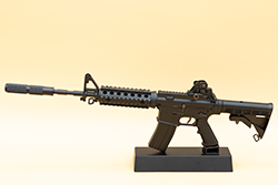 The black AR-15/M4A1 Image of Jack's Meat AK-12 Model