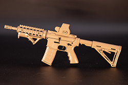 The Coyote Brown SBR AR-15 Image of Coyote Model