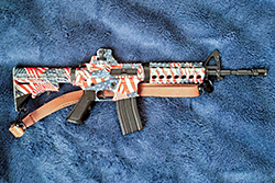 The American Flag AR-15/M4A1 Image of AR-15/M4A1 model M4R1CA 1.0