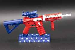The Red White and Blue SBR AR-15 Image of M4R1CA 2.0 Model
