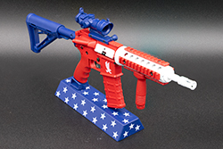 The Red White and Blue SBR AR-15 Image of M4R1CA 2.0 Model