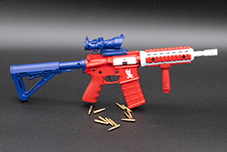 The Red White and Blue SBR AR-15 Image of M4R1CA 2.0 Model