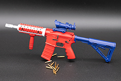 The Red White and Blue SBR AR-15 Image of M4R1CA 2.0 Model