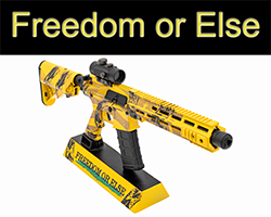 Details about the AR-15/M4A1 model Freedom or Else Freedom or Else