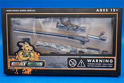 The camo AWM Image of the front of the original American Sniper AWM Model in box