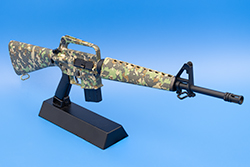 The Splattered Jungle Camo M16A1 Image of M16A1 model Digies