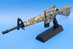 The Splattered Jungle Camo M16A1 Image of M16A1 model Digies