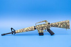 The Splattered Jungle Camo M16A1 Image of M16A1 model Digies