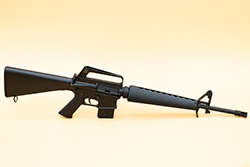 The black M16A1 Image of M16A1 model Fugazi