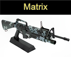 Details about the GoatGuns M16A1 model Matrix Matrix
