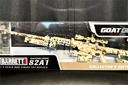 Alpha Charlie Preassembled display box The GoatGuns M82A1 model Alpha Charlie in the preassembled display box
