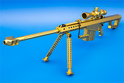 The gold M82A1 Image of the Chest Candy M82A1 Model