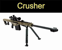 Details about the M82A1 model Crusher Crusher