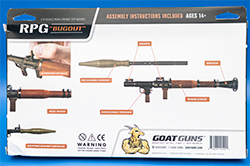 Image of the RPG-7 Model Bugout box rear panel