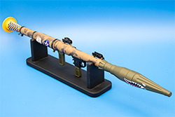 The P-51 Mustang RPG-7 model Image of the RPG-7 Model Nosebomb