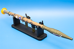 The P-51 Mustang RPG-7 model Image of the RPG-7 Model Nosebomb