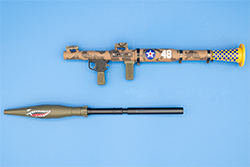 The P-51 Mustang RPG-7 model Image of the RPG-7 Model Nosebomb