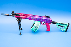 The 80's Themed Image of the Vice RPK-16 Model