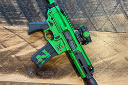 The SIG MCX Rattler Zombie Rare Edition. The SIG MCX Rattler Zombie Rare Edition.