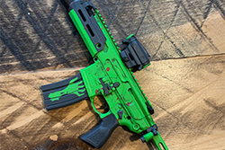 The SIG MCX Rattler Zombie Rare Edition. The SIG MCX Rattler Zombie Rare Edition.