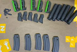Production photos of the SIG MCX Rattler Zombie Rare Edition. Production photos of the SIG MCX Rattler Zombie Rare Edition.