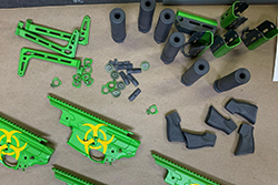 Production photos of the SIG MCX Rattler Zombie Rare Edition. Production photos of the SIG MCX Rattler Zombie Rare Edition.