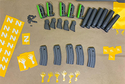 Production photos of the SIG MCX Rattler Zombie Rare Edition. Production photos of the SIG MCX Rattler Zombie Rare Edition.