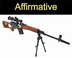 Details about the black and wood SVD model Affirmative Affirmative